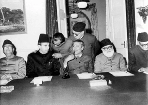 শেখ মুজিব এবং মাওলানা মওদুদী
