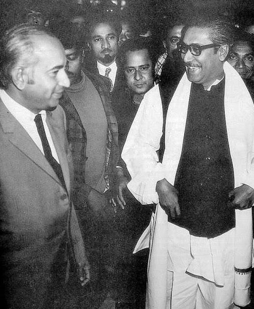 ভুট্টো ও মুজিব 