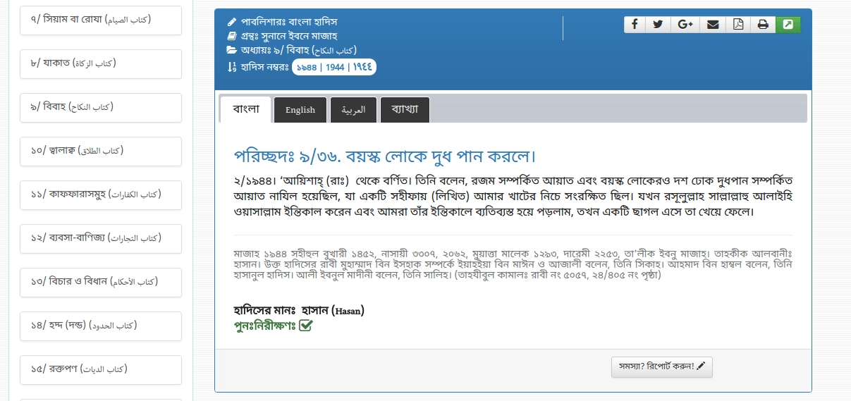 ইসলামে বিশ্বাস 9