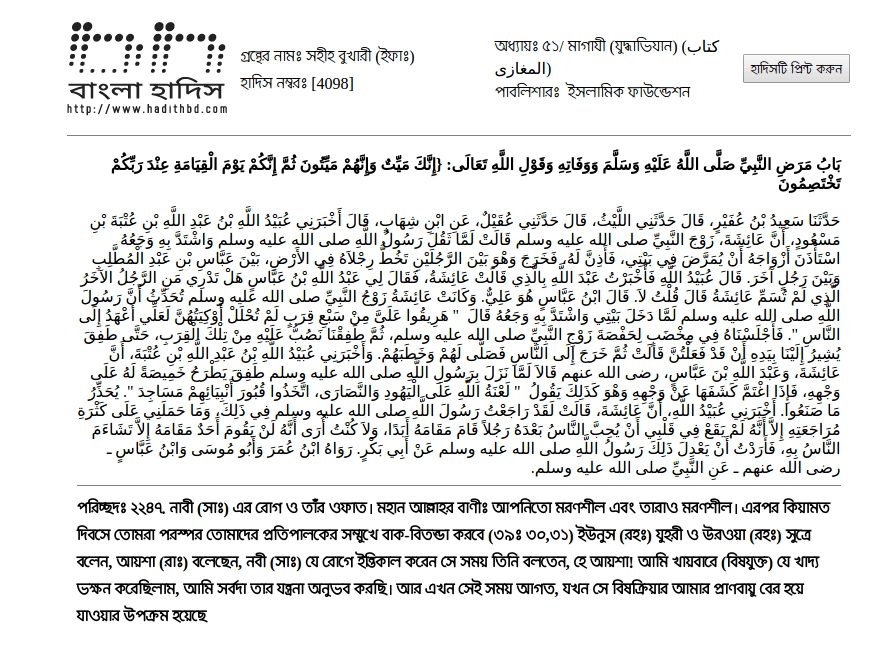 ইসলামে বিশ্বাস 5