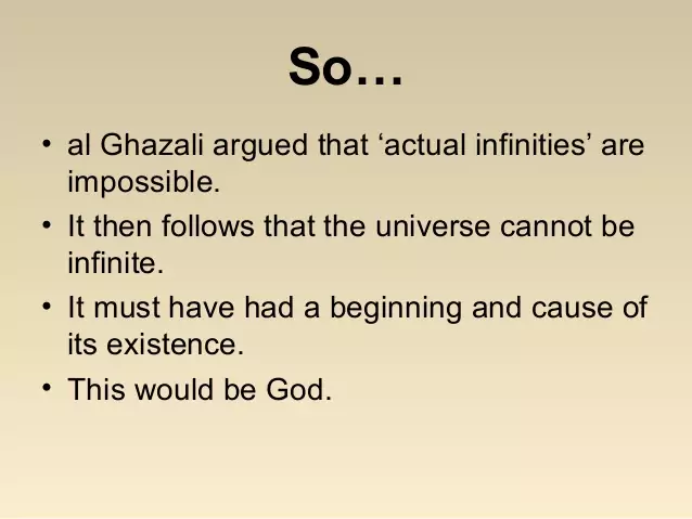 Kalam cosmological argument