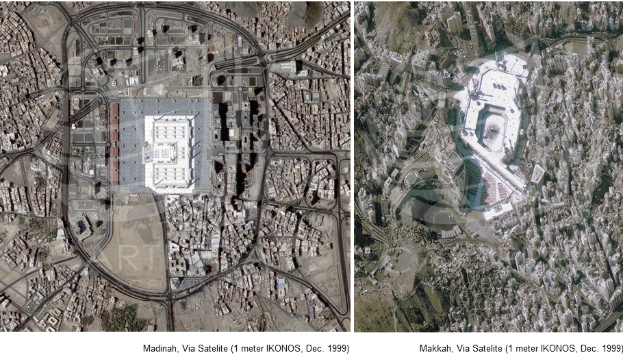Original undoctored images from spaceimaging.com