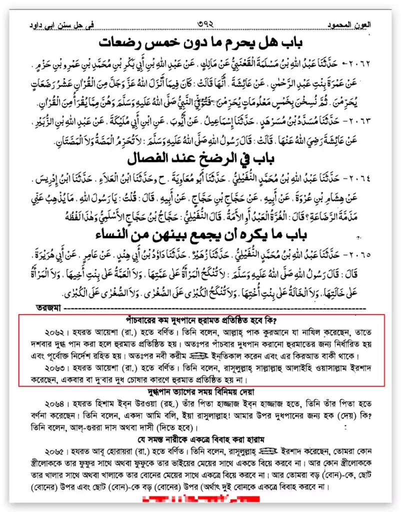 বয়স্ক লোকেকে দুধ চোষানো বিষয়ক ইসলামিক বিধান 2 দুধ 1