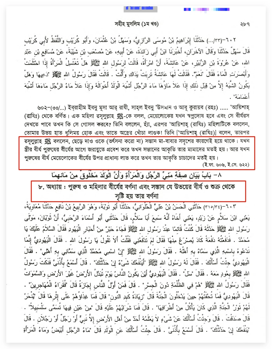 ইসলামী বিশ্বাসে সন্তানের চেহারা কার মত হবে? সন্তানের