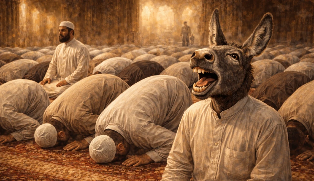 ইমামের আগে মাথা উঠালে গাধাতে পরিণত হয়