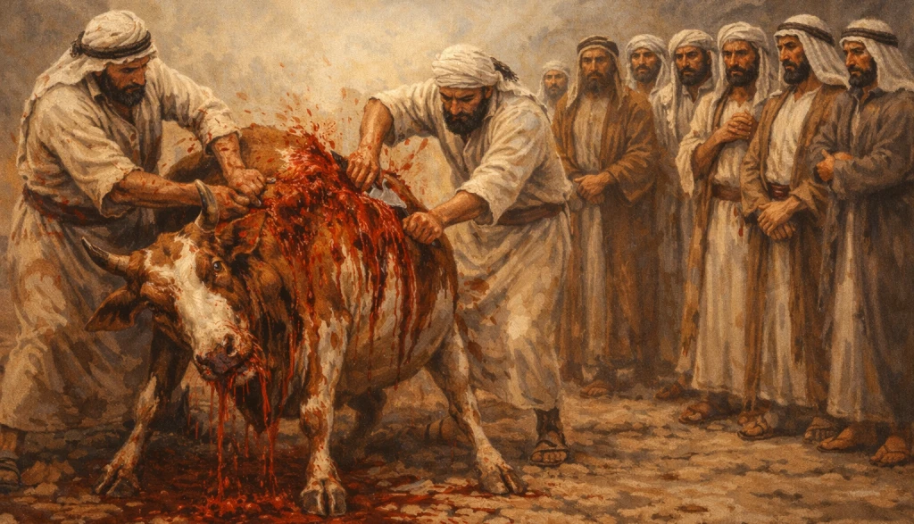 কোরবানীর পশুকে অহেতুক রক্তাক্ত করা কোরবানীর পশুকে অহেতুক রক্তাক্ত করা