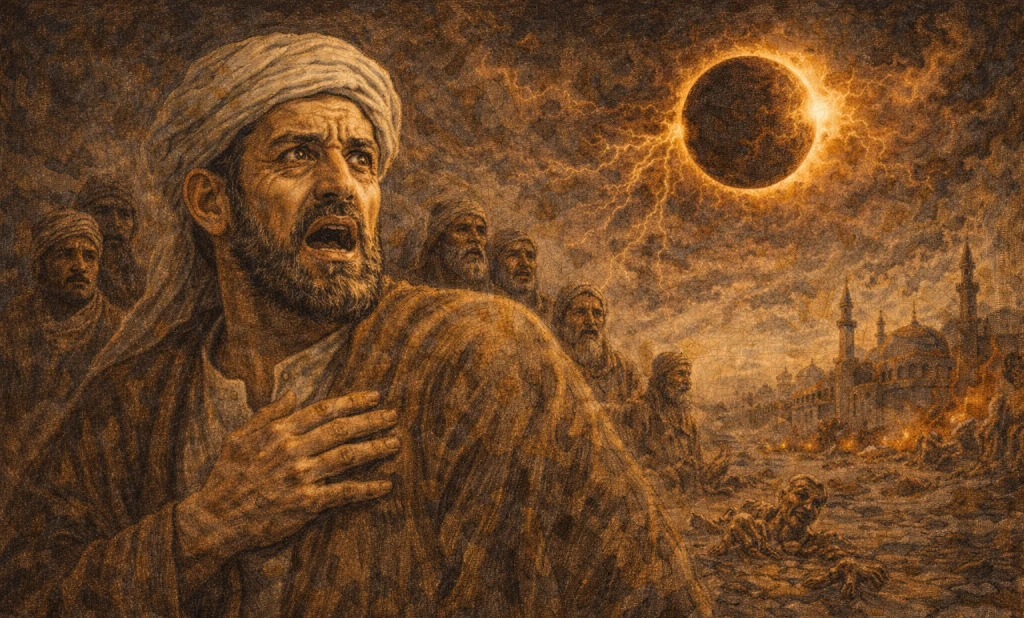 সূর্যগ্রহণ দেখে ভয় পেয়েছিলেন নবী মুহাম্মদ