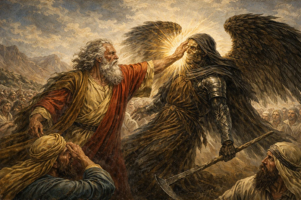 মুসার থাপ্পরে আজরাইলের চোখ কানা