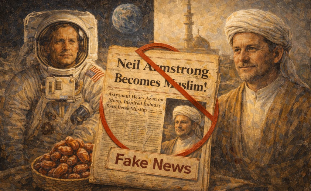 নিল আর্মস্ট্রং মুসলিম হয়েছিলেন? নিল আর্মস্ট্রং মুসলিম হয়েছিলেন?