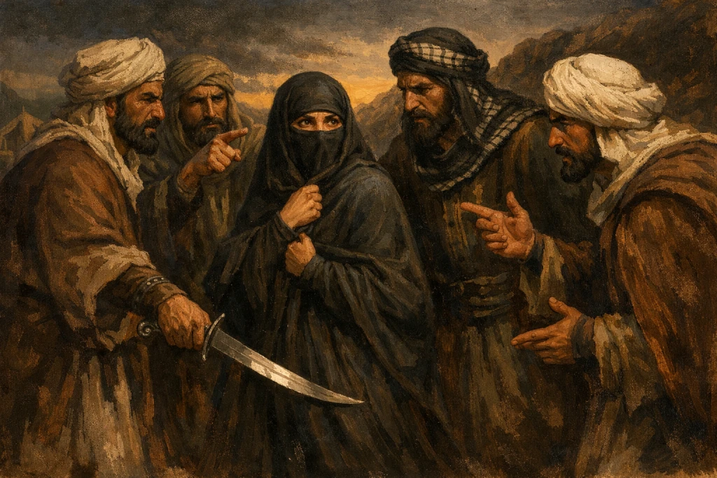 আলীর অমুসলিম নারীকে উলঙ্গ করার হুমকি