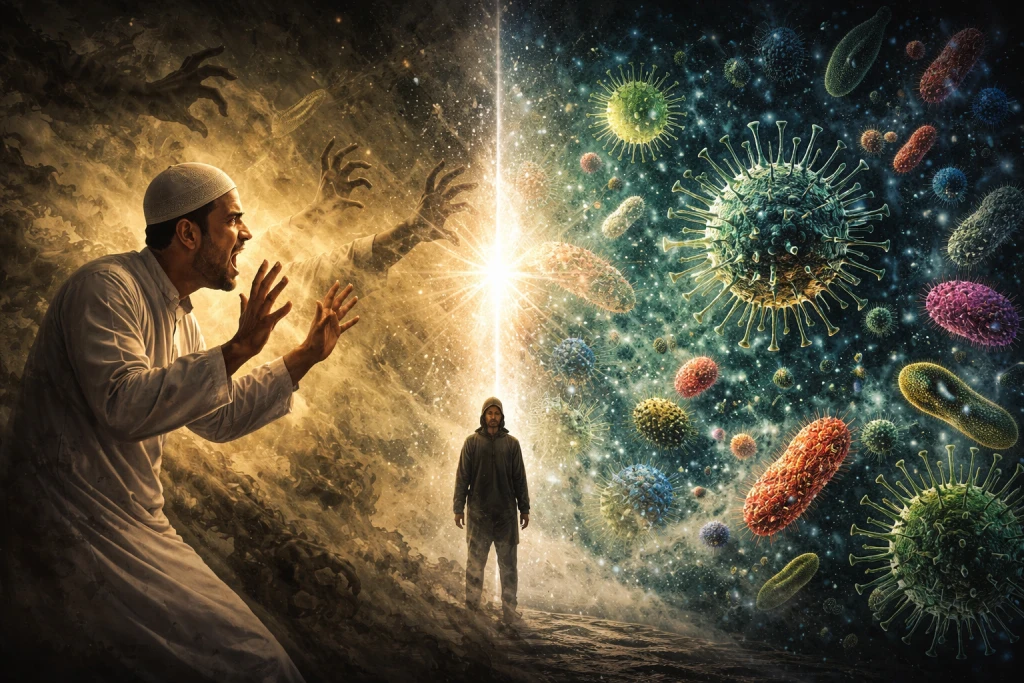 ইসলাম বলে ছোঁয়াচে রোগ বলে কিছু নেই ইসলাম বলে ছোঁয়াচে রোগ বলে কিছু নেই