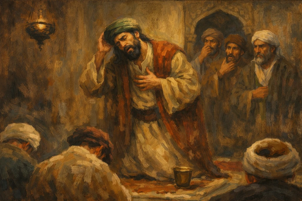 মদ খেয়ে আলীর মাতলামি, নামাজে শিরকী বক্তব্য পাঠ