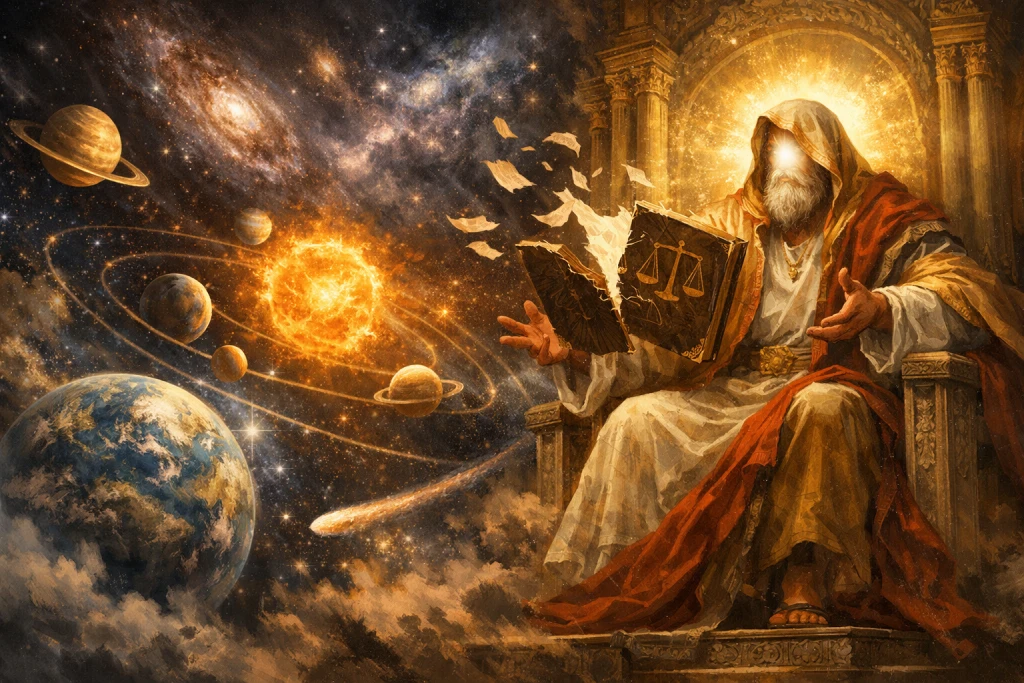 ল-গিভার যুক্তিঃ প্রকৃতিতে আইন থাকলেই কি আইনদাতা লাগে?