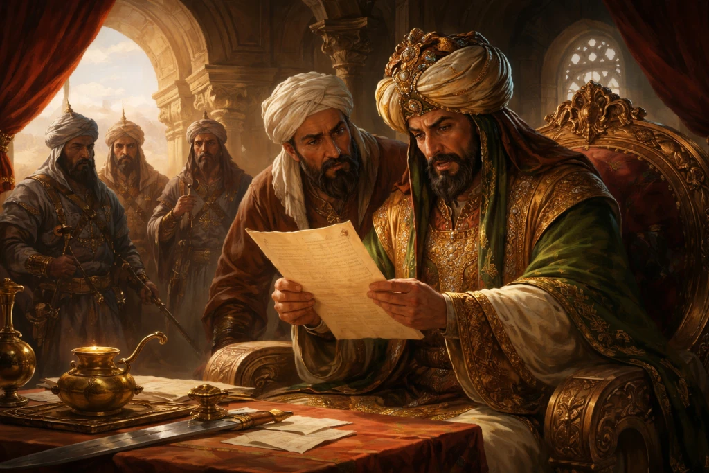 নবী আক্রমণের হুমকি দিয়ে চিঠি পাঠাতো নবী আক্রমণের হুমকি দিয়ে চিঠি পাঠাতো