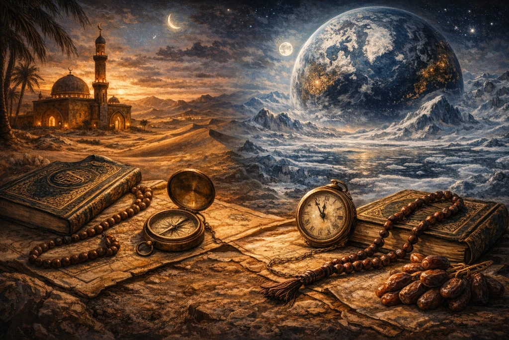 আল্লাহর ভূগোল জ্ঞানঃ মেরু অঞ্চলের দিন-রাত্রি এবং ইসলামি রোজার বিধান