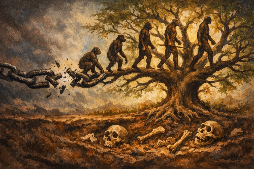 সৃষ্টিতত্ত্ববাদীদের ট্রানজিশনাল ফসিল(Transitional fossil) বা “মিসিং লিঙ্ক” মিথ