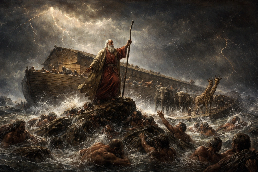 নূহ নবীর প্রাগৈতিহাসিক মহাপ্লাবনের (বন্যা) মিথের ব্যবচ্ছেদ