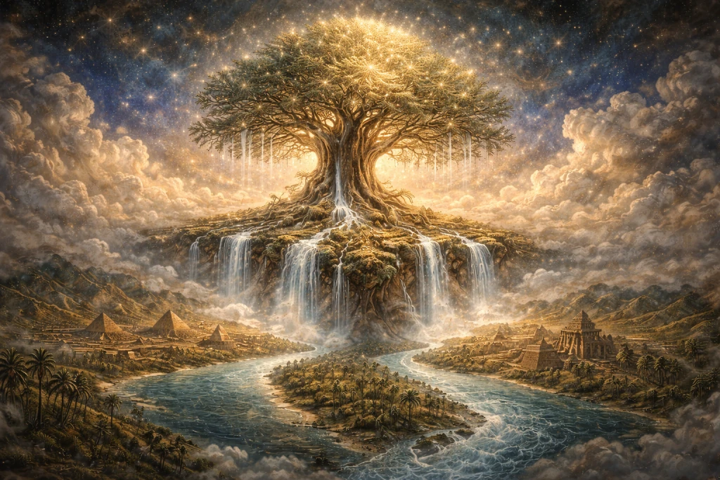 ইসলামিক পৌরাণিক গল্পঃ পৃথিবীর দুইটি নদী যাদের উৎপত্তিস্থল সাত আসমানে