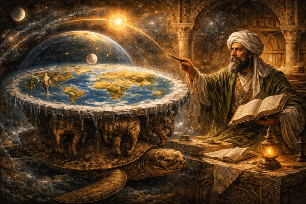 ইসলাম অনুসারে পৃথিবী স্থির এবং নড়াচড়া করে না