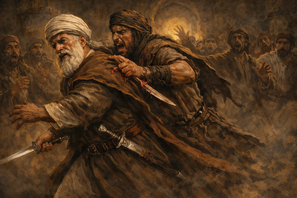 সুশাসনের স্বর্ণযুগের মিথঃ খলিফা উমরের ছুরিকাহত হয়ে মৃত্যু, কারণ, প্রতিশোধ ও বিচারপ্রক্রিয়া