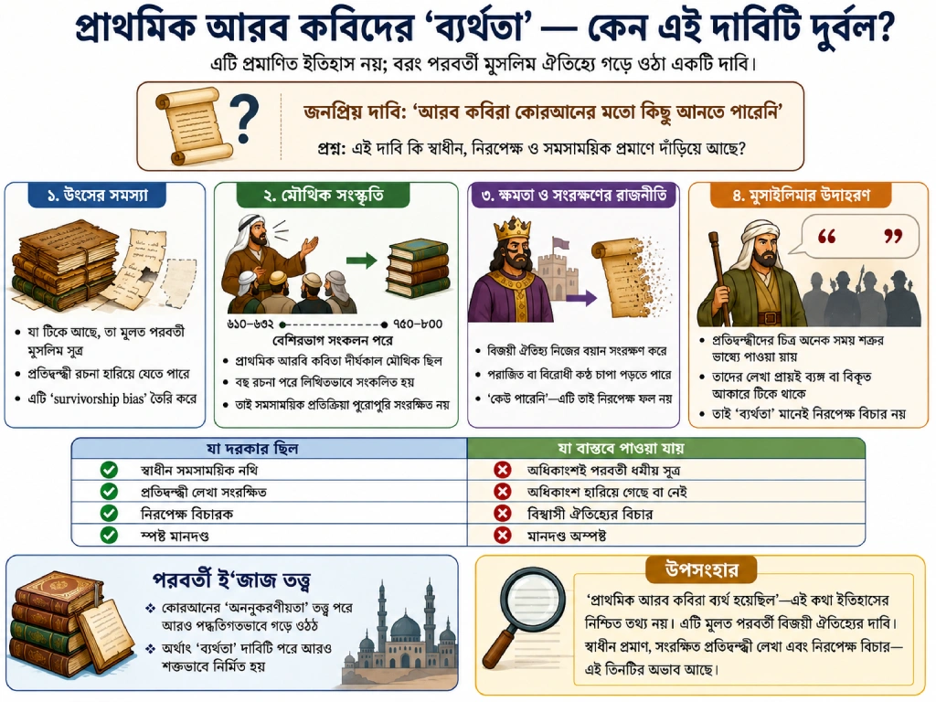 কোরআনের মতো রচনার চ্যালেঞ্জঃ লজিক্যাল ফ্যালাসিগুলোর বিশ্লেষণ 2 কোরআনের 1