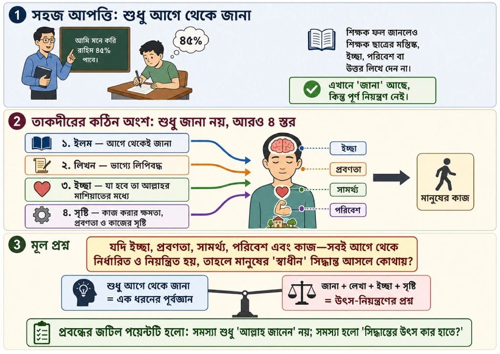 ইসলামের অন্যতম ভিত্তি তাকদীর প্রসঙ্গে 13 তাকদীর 12