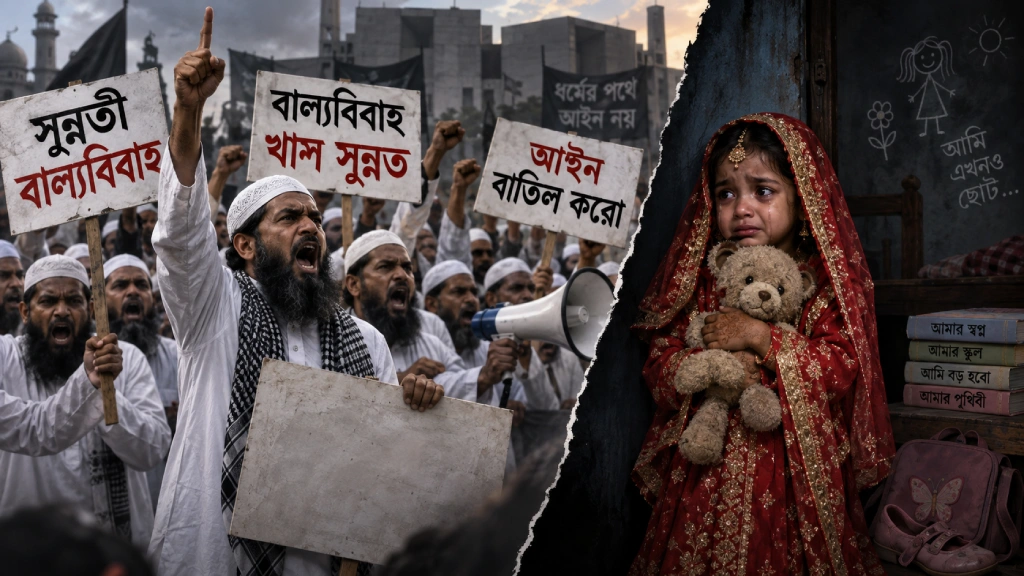 মুসলিম দেশগুলোতে সুন্নতী বাল্যবিবাহের পক্ষে আন্দোলন এবং সমর্থন মুসলিম দেশগুলোতে সুন্নতী বাল্যবিবাহের পক্ষে আন্দোলন এবং সমর্থন