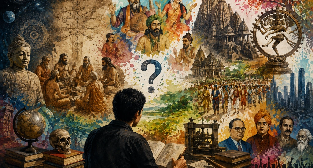 হিন্দু ধর্মসাহিত্য (Hindu Religious Literature) – খণ্ড ৪ (শেষ): দর্শন, ভক্তি, আঞ্চলিক ও আধুনিক সাহিত্য হিন্দু ধর্মসাহিত্য (Hindu Religious Literature) – খণ্ড ৪ (শেষ): দর্শন, ভক্তি, আঞ্চলিক ও আধুনিক সাহিত্য